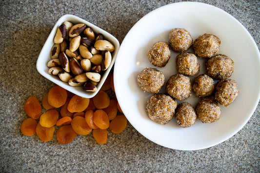 Apricot Brazil Nut Balls