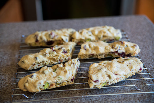 Cranberry Pistachio Biscotti