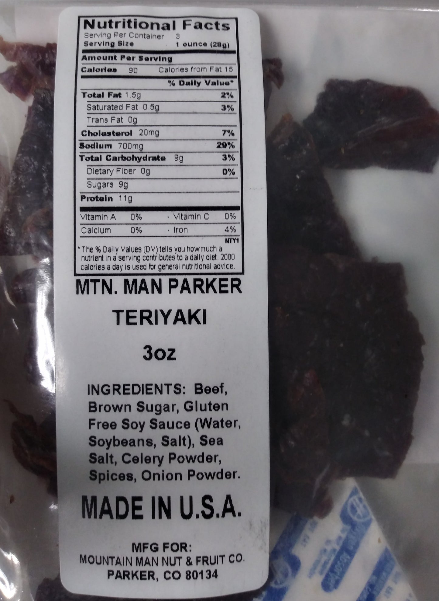 Teriyaki Beef Jerky