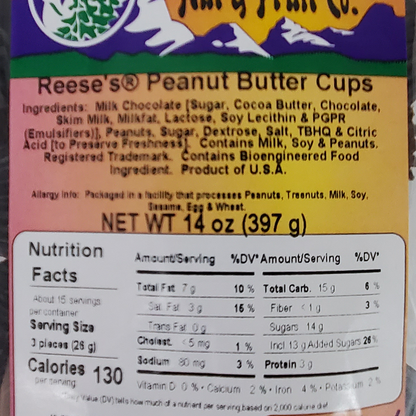 Reese's® Peanut Butter Cups (Unwrapped) 14oz Label