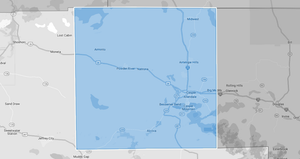Yvonne Phelps Mountain Man Territory Map