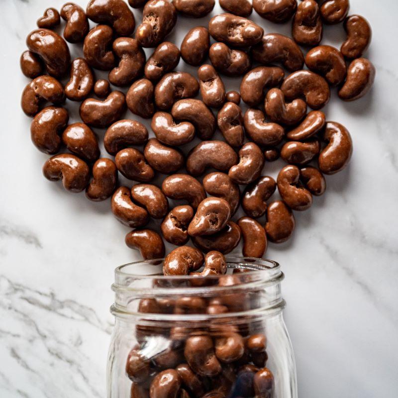 chocolate covered cashews