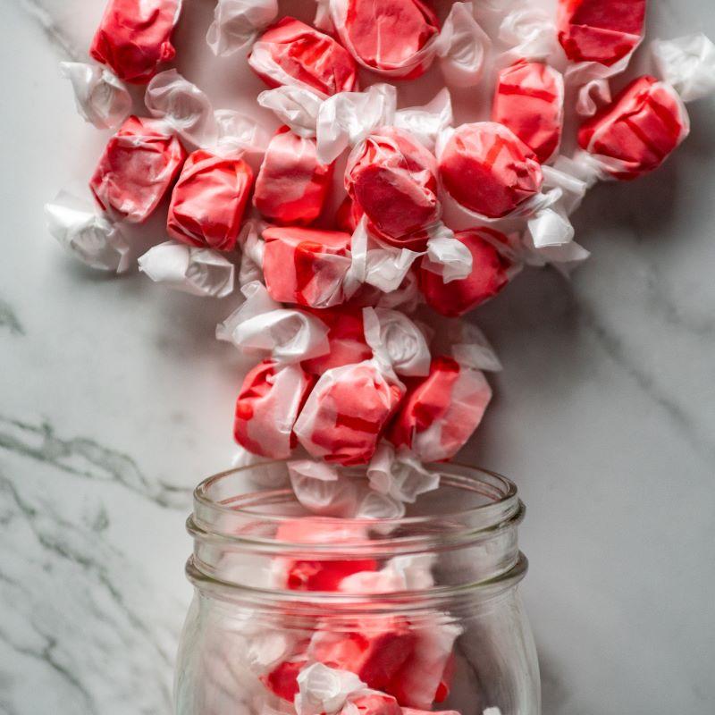 cinnamon salt water taffy