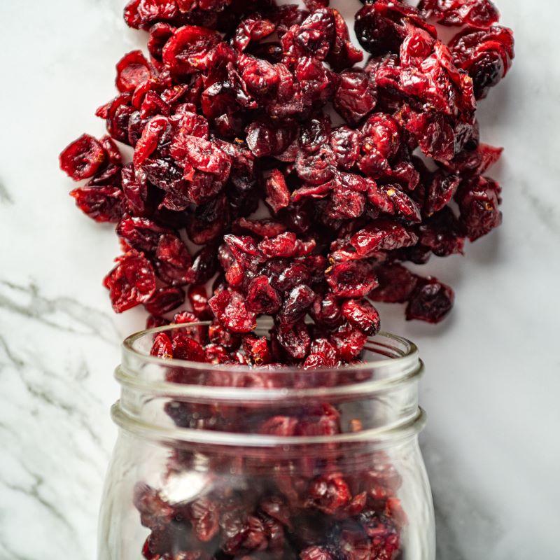 dried cranberries