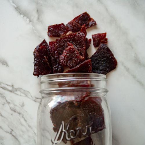 black peppered beef jerky 