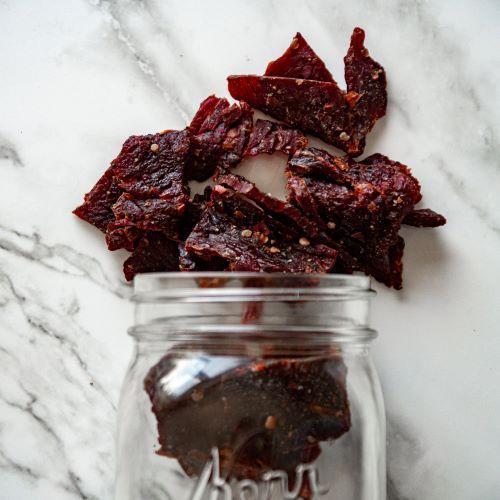 Hot Jalapeno beef jerky  