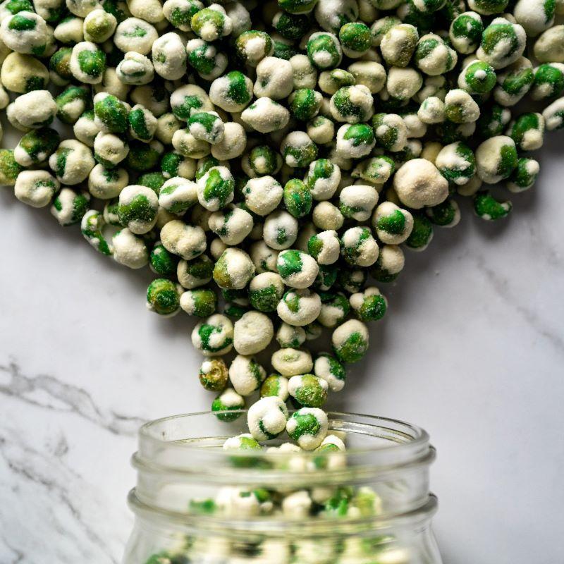 wasabi peas