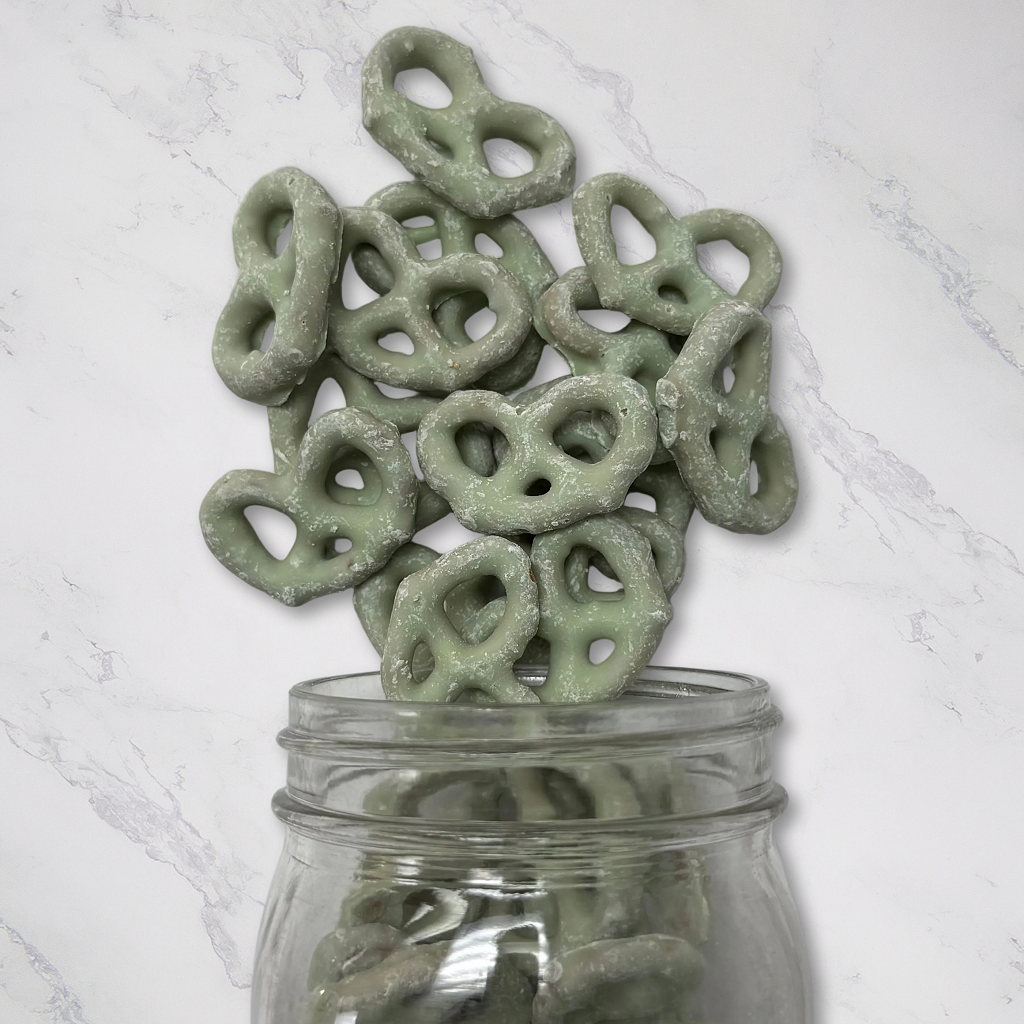 Key Lime Yogurt Pretzels