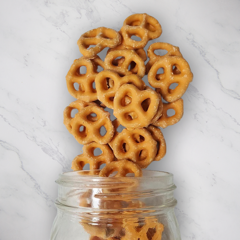 Pumpkin Spiced Pretzels