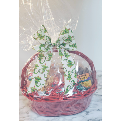 Example of our Large Premium Handle Build Your Own Custom Gift Basket 