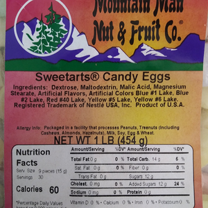Sweetarts Eggs 1lb Label