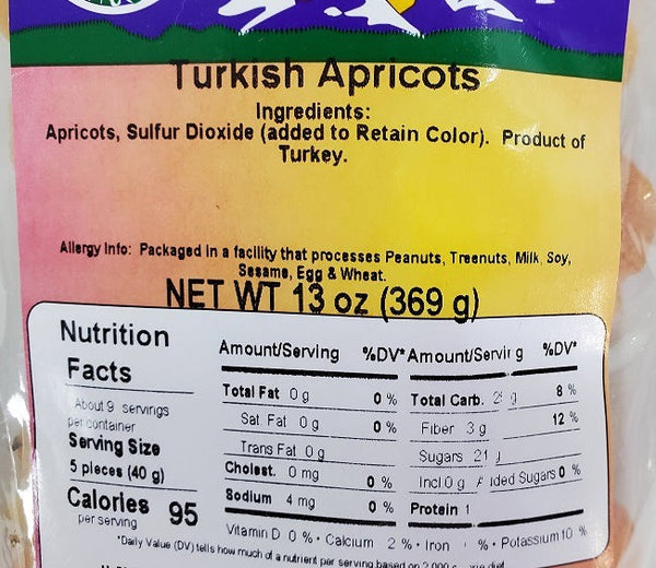 turkish apricots label pic