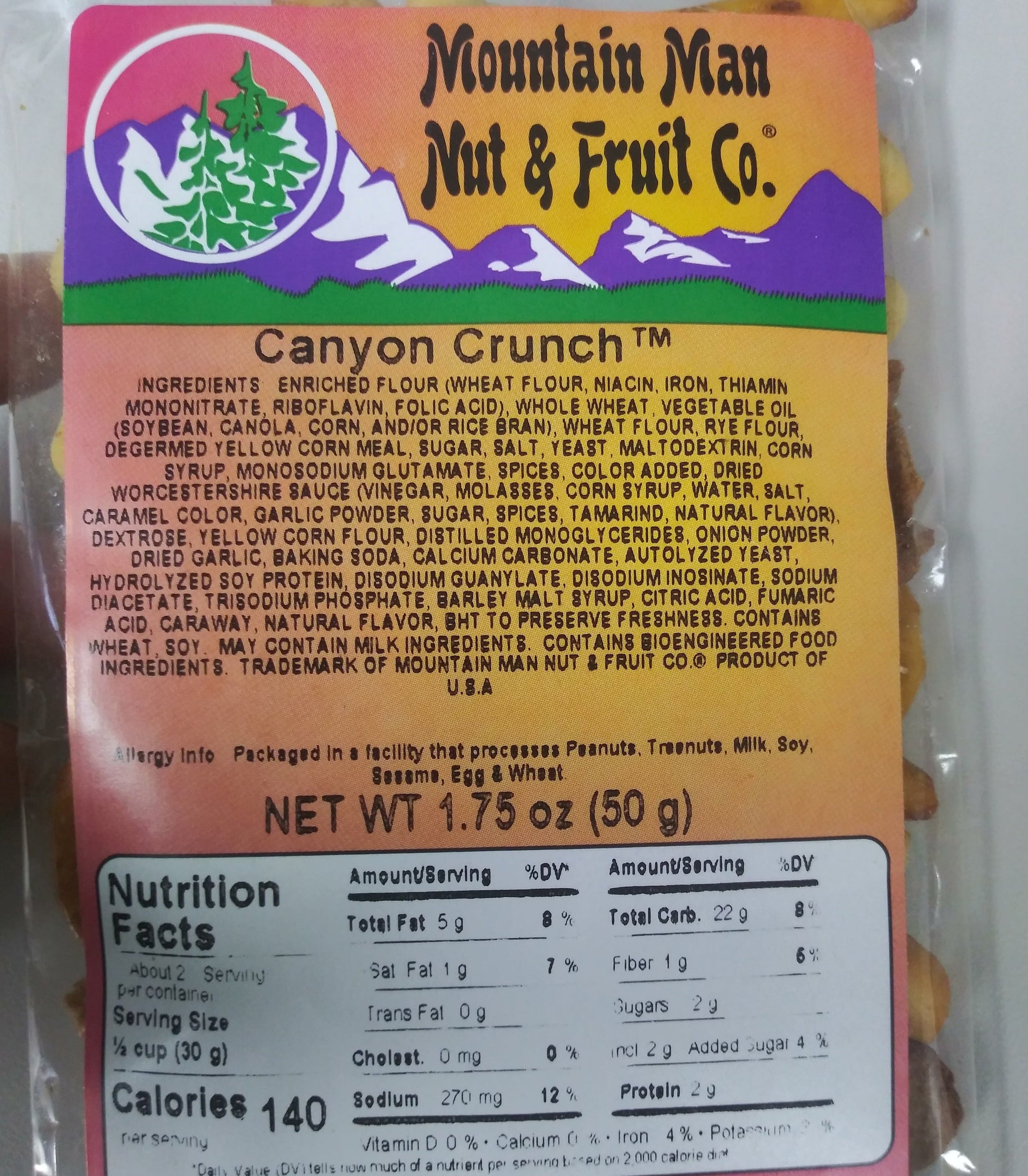 canyon crunch 1.75 oz