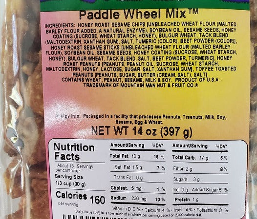 paddle wheel mix label pic