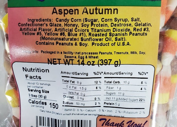 aspen autumn label