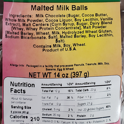 Malted Milk Balls 14oz