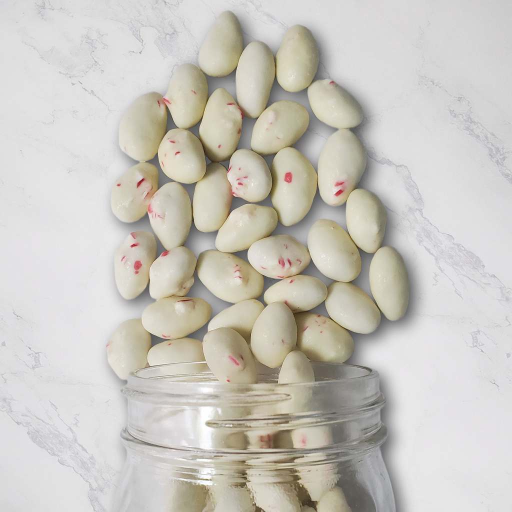 Candy Cane Almonds