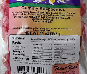 gummy raspberries label pic