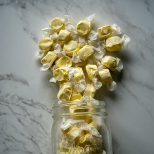eggnog taffy