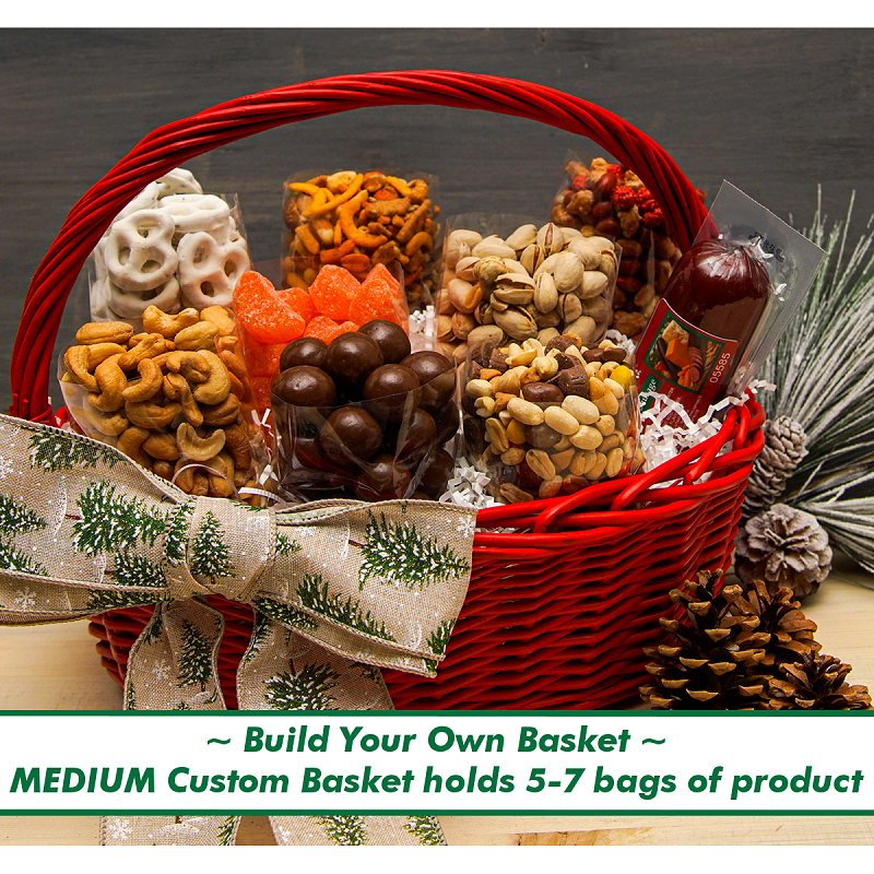 Build Your Own Medium Custom Basket holds 5-7 bags of product