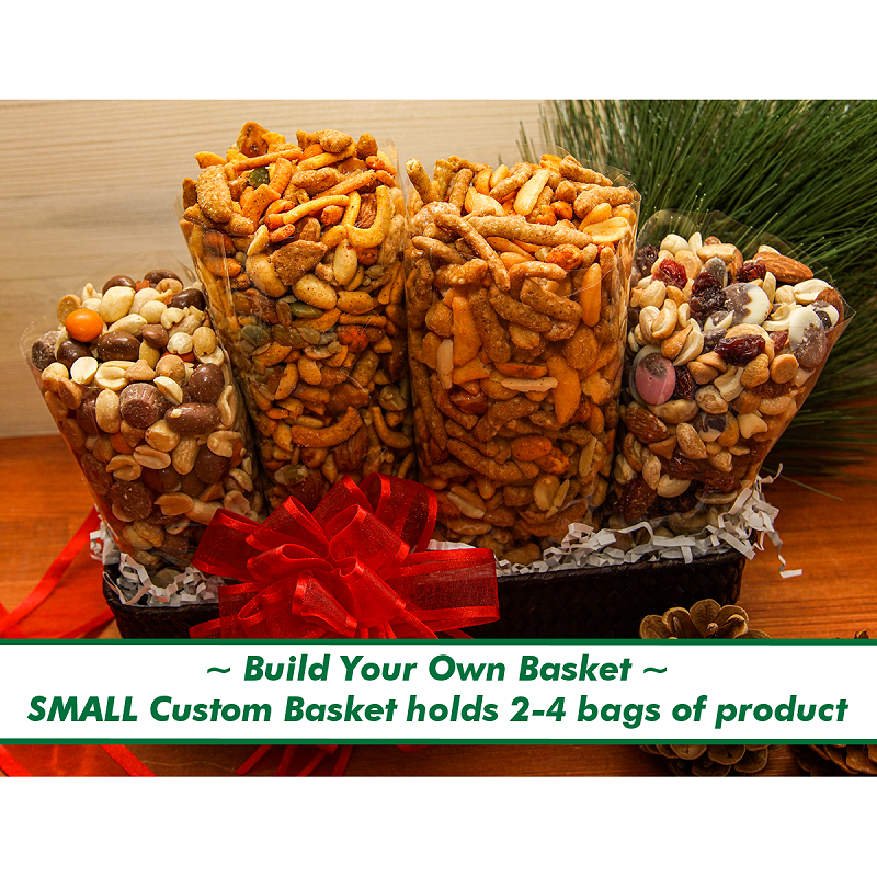 Build Your Own Small Custom Basket holds 2-4 bags of product