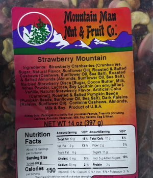 Strawberry Mountain™ Blast Label