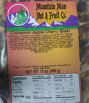 cinnamon apple cherry blast label