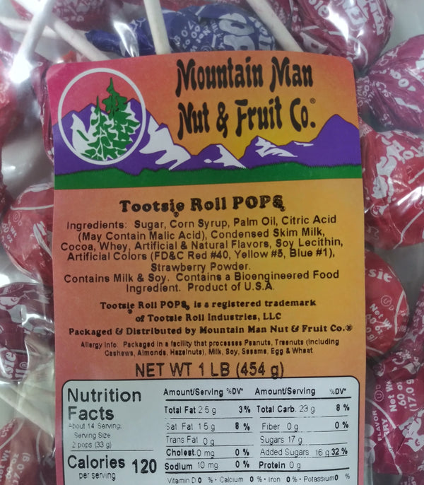 Tootsie Roll POPS® label