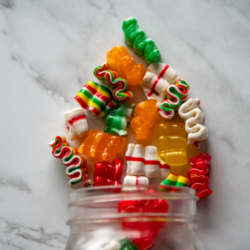 Christmas mini ribbon candy