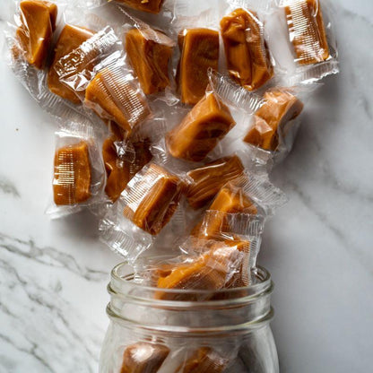 6 oz gourmet vanilla sea salt caramels