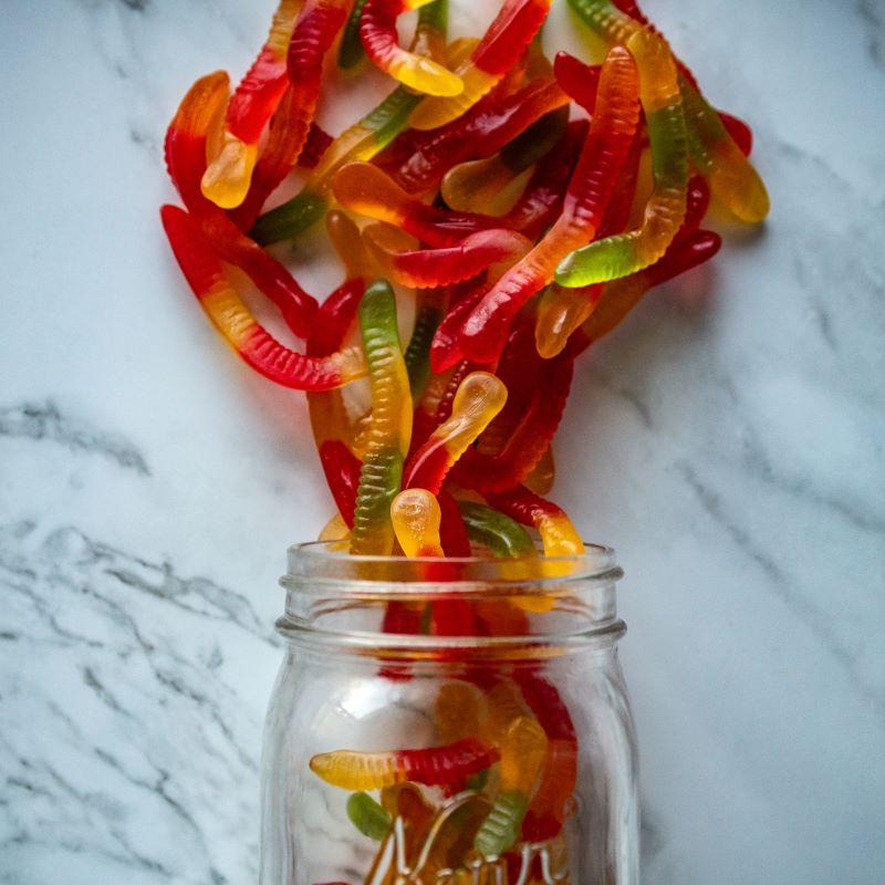 Gummy Roti Gummy Worms And Gummy Bears